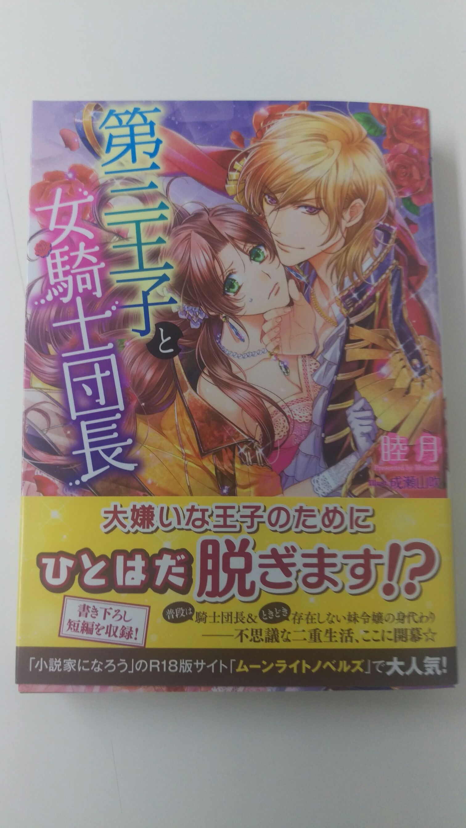 一迅社の宣伝課です 本日発売 メリッサ文庫 第三王子と女騎士団長 文庫判 睦月 成瀬山吹 よろしくお願いします T Co Igo8pfrdok Twitter