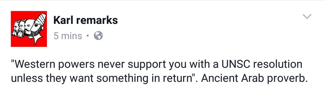 AndraDodita's tweet image. What in there in for the #Arabs after the #UNSCresolution? @KarlreMarks