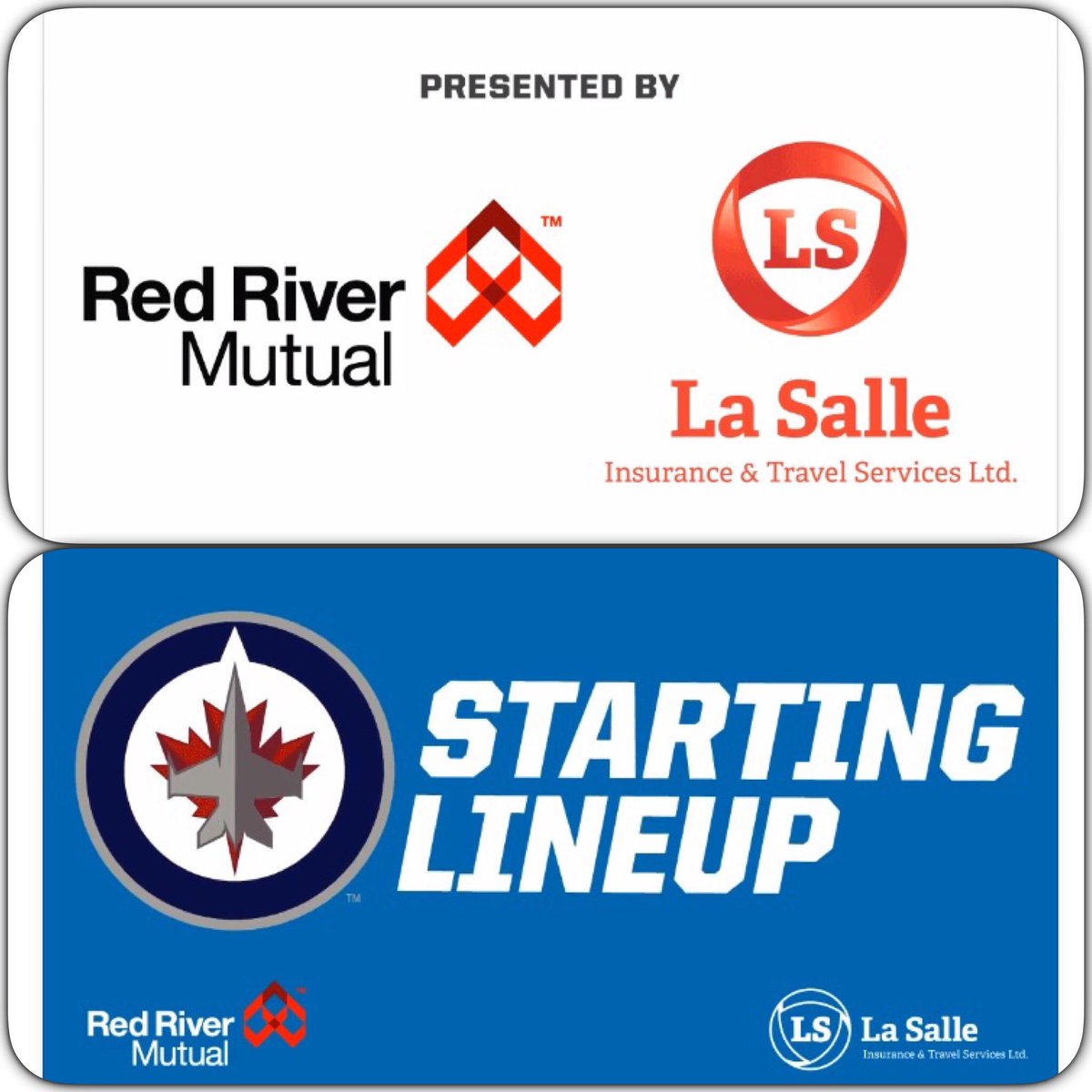 taraleedawn's tweet photo. #gojetsgo #lasalleinsurance #startinglineup #winnipegjets #redrivermutual https://t.co/U0eYZCTfiO