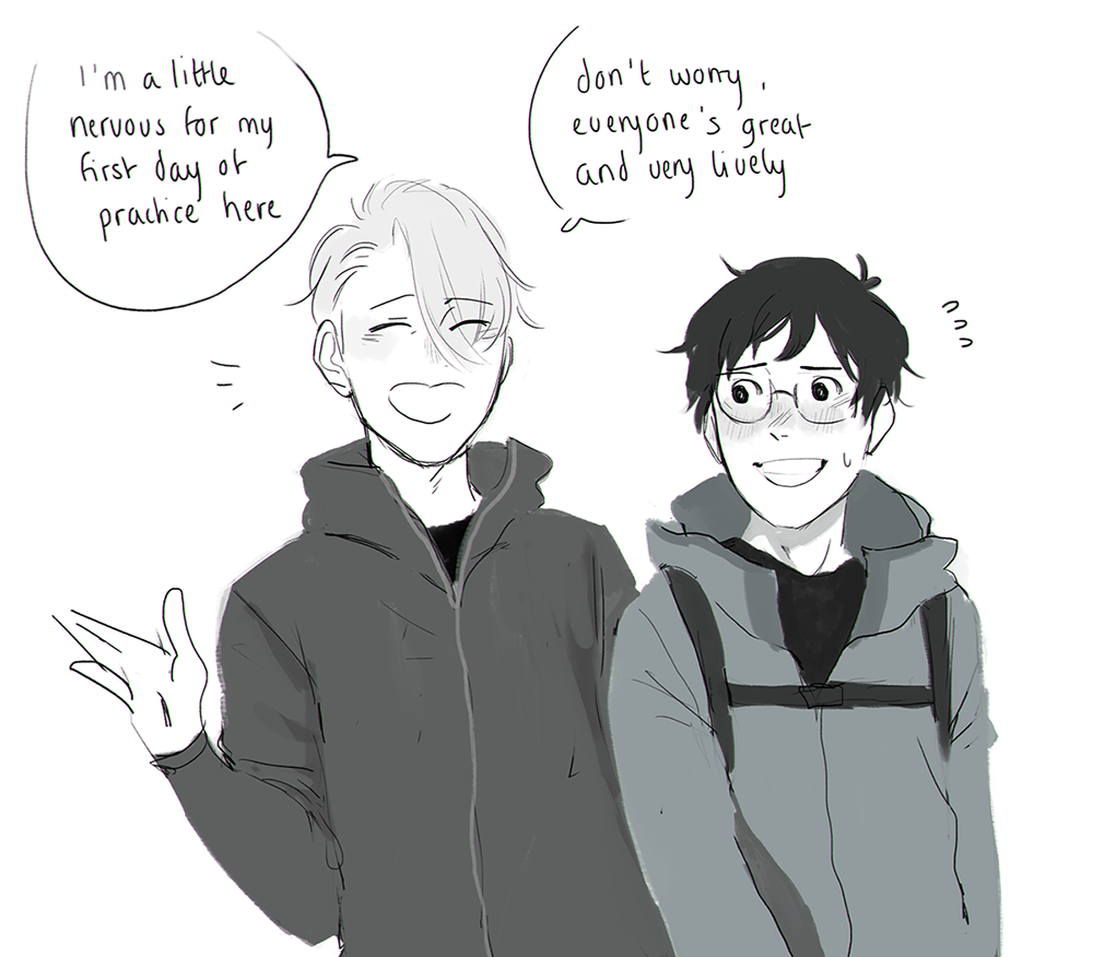 yuuri joining the russian skate fam 