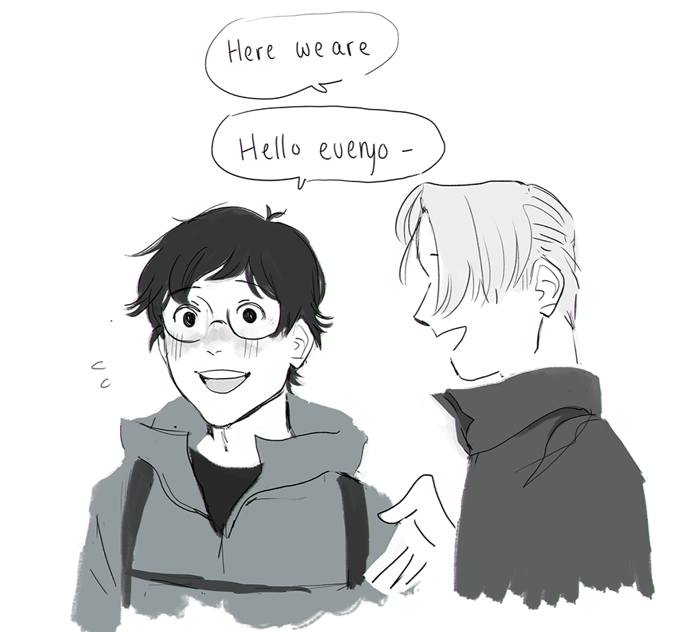 yuuri joining the russian skate fam 