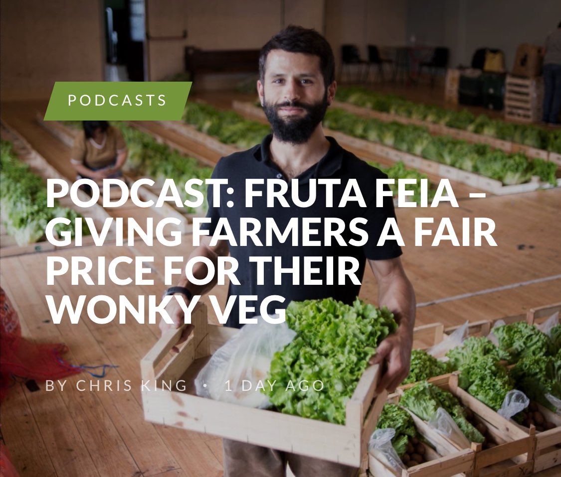 UglyFruitAndVeg's tweet photo. Podcast: @FrutaFeia - Giving Farmers A Fair Price For Their Wonky Veg. 👏 By @FoodIsWasted https://t.co/c3a4MfXjhb https://t.co/JZJpqoVwYZ