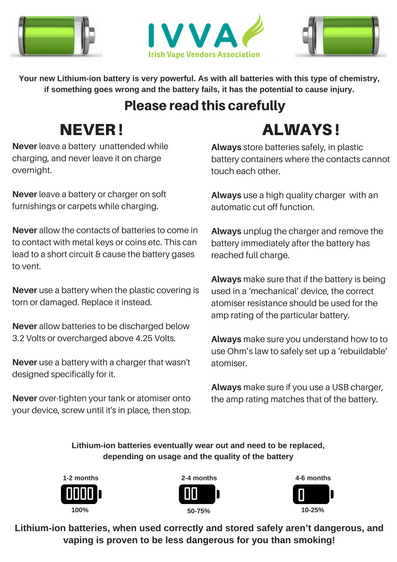 Number one way to stop "e-cigarette" explosions: Don't carry loose lithium ion batts or use damaged ones abovethelaw.com/2016/12/we-rea… <a href="/ElieNYC/">Elie Mystal</a>