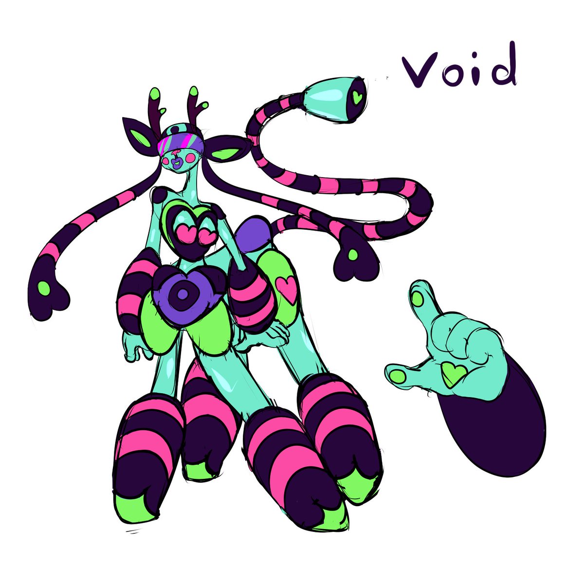 Creativeborne's tweet image. Void colour and glow!