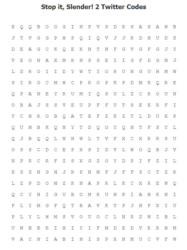 Coyoto No Twitter Heres A Word Search With Every Active - 