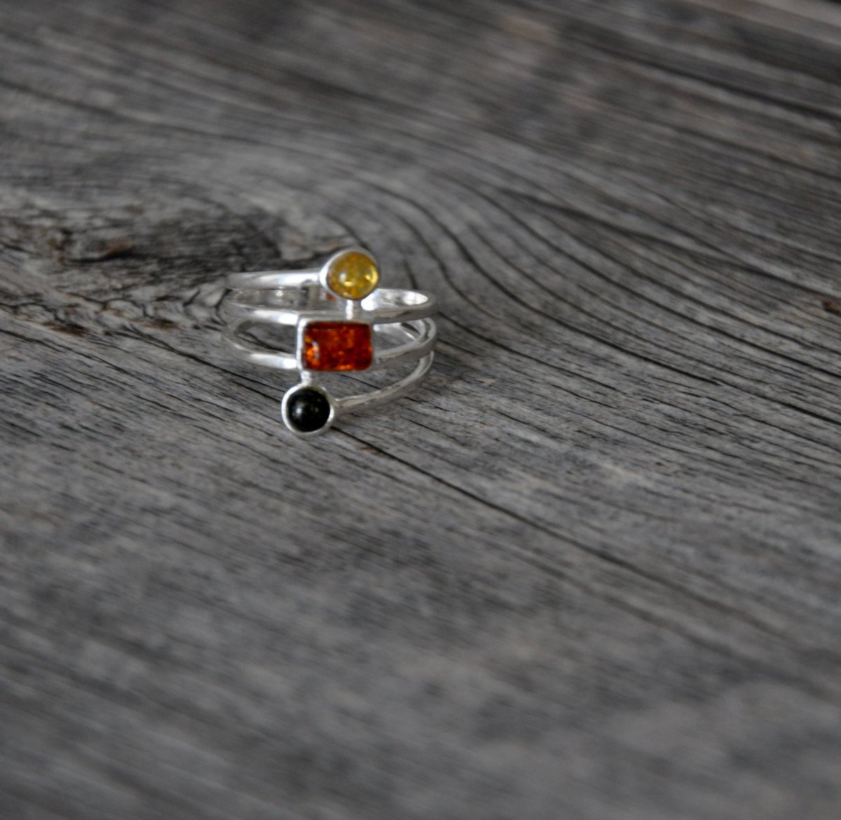 Anushka_Jewelry's tweet photo. HandCrafted MultiColor Baltic Amber Ring https://t.co/G2F3bLrQFv #MyNewTag #StretchRing https://t.co/NYePFjuwP9