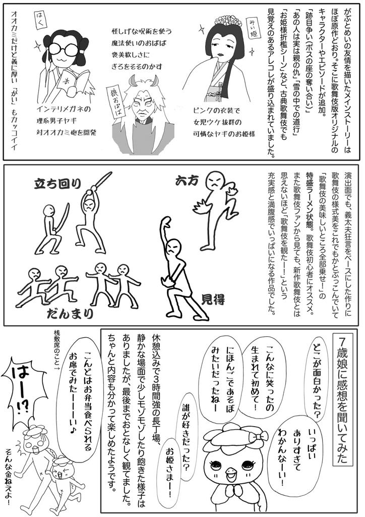 かわどう こゆき 書籍 ちゃちゃっと弁当 発売中 على تويتر 歌舞伎