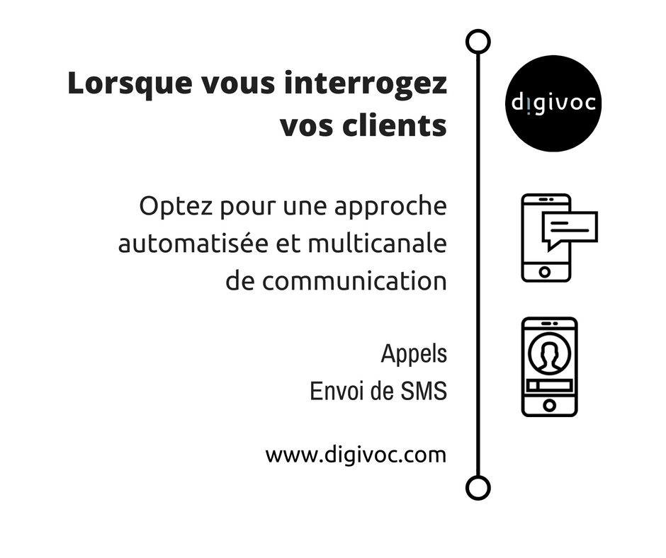 DigivocFR's tweet photo. [ENQUETE] Optez pour une approche automatisée et multicanale de communication. Découvrez Digivoc https://t.co/gtsenjL9SE #feedbackmanagement https://t.co/IdCUdqA005