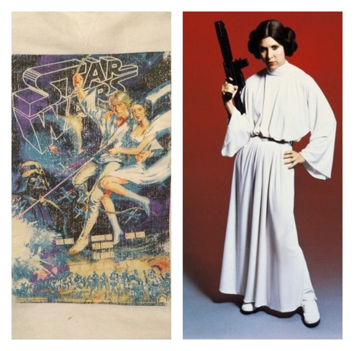 DancerbabeL's tweet photo. Today we lost an icon. May you rest in peace. You will be missed. #CarrieFisher #PrincessLeiaForever #MaytheForcebeWithHer #StarWars https://t.co/rzWOgjMiIS