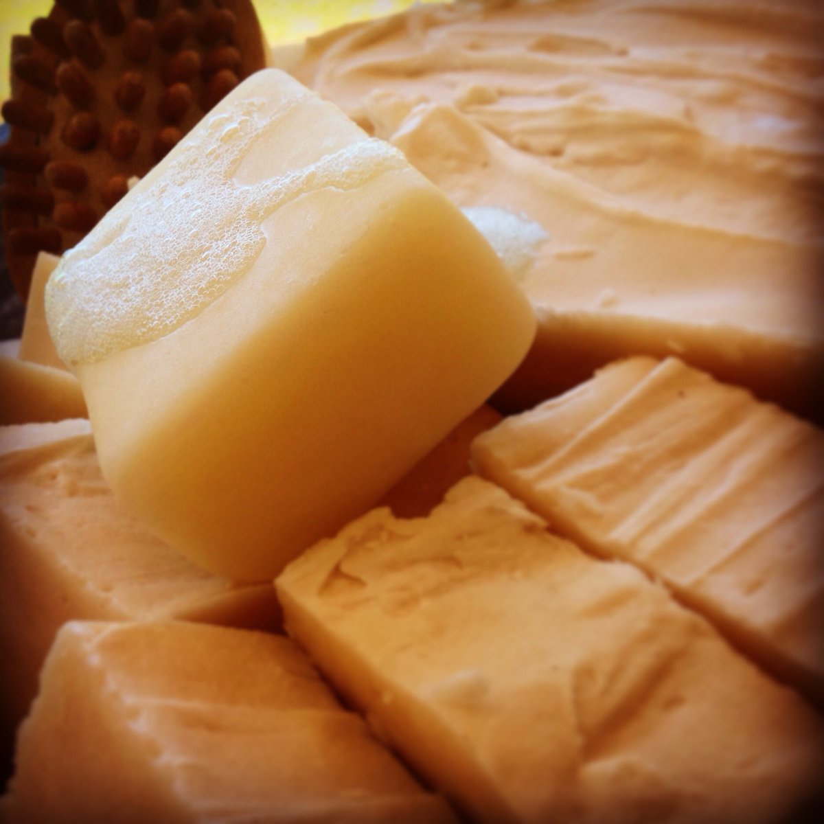 My very 1st batch of #Boerseep made with tallow