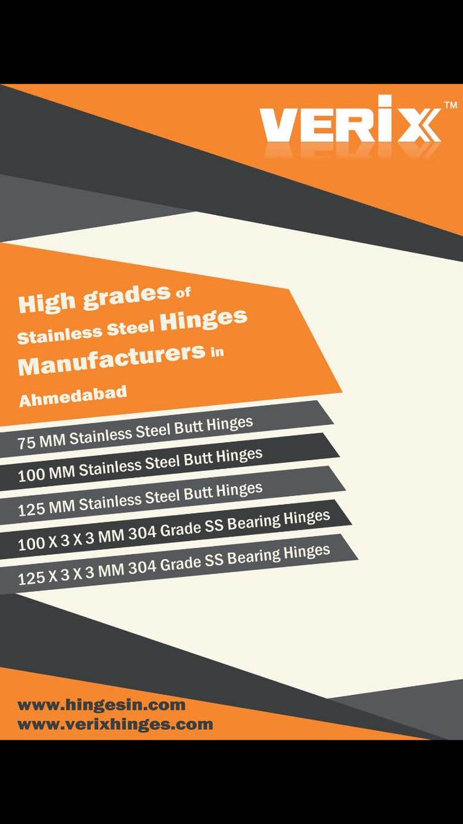 Verixhinges's tweet photo. VERIX HINGESVerix one of the largest Best Stainles..For more info visit... https://t.co/zKdGGCsY0R https://t.co/4sF1IwjnSn