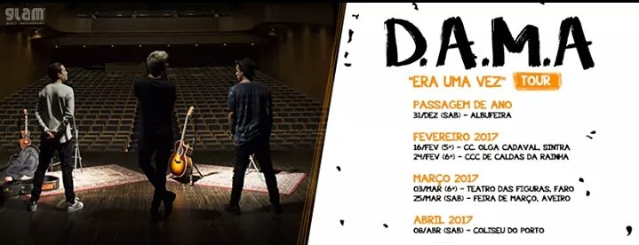 Dama4Ever99's tweet photo. Até Abril rapazes!
@DAMAMusica
#ObrigadaPor2016DAMA
#TourEraUmaVez
#Damalive
#ColiseudoPorto https://t.co/eJfazJfgPI