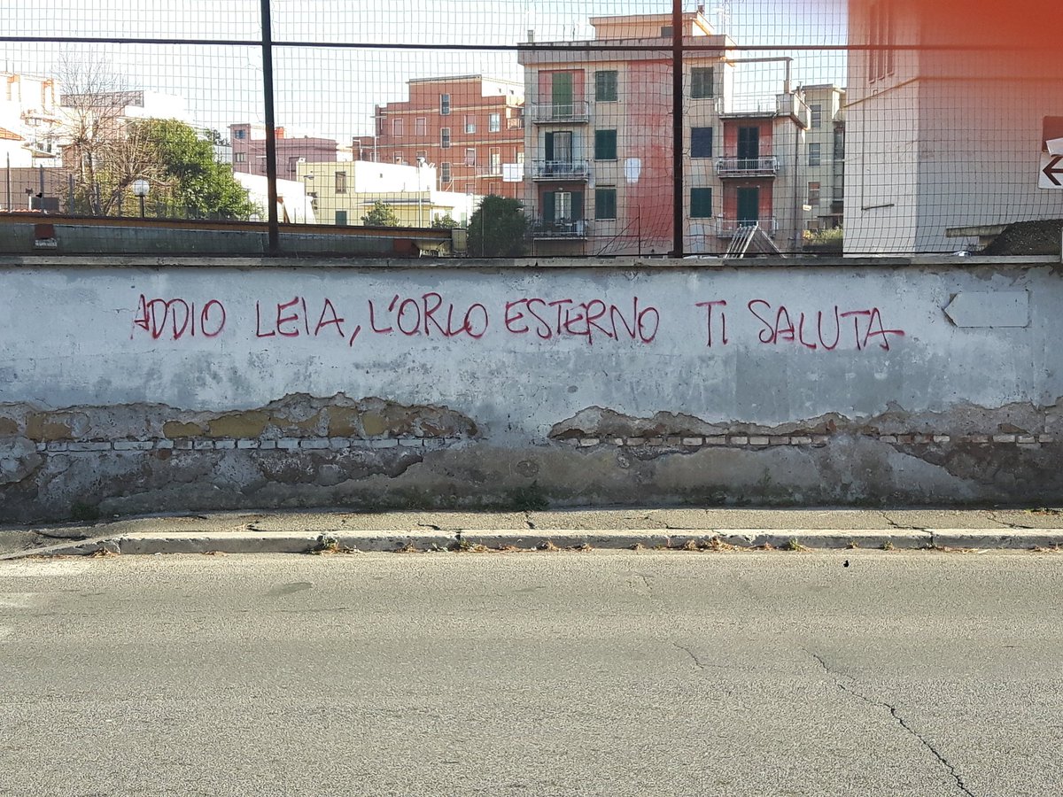 zerocalcare's tweet image. Comunque le forze dell'Alleanza Ribelle dell'Orlo Esterno Tiburtino salutano il generale Leia Organa