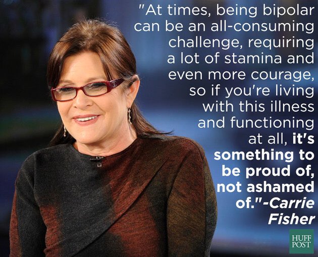 claspcharity's tweet image. #CarrieFisher hailed a 'hero' for helping remove stigma of #mentalillness via @telegraph telegraph.co.uk/films/2016/12/…