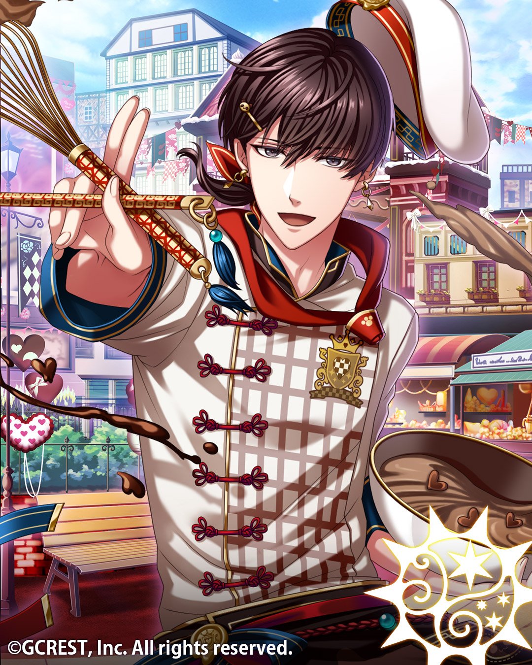 夢王国と眠れる100人の王子様～公式 on Twitter "【王子紹介】チョコレート・デート 万里王子(CV