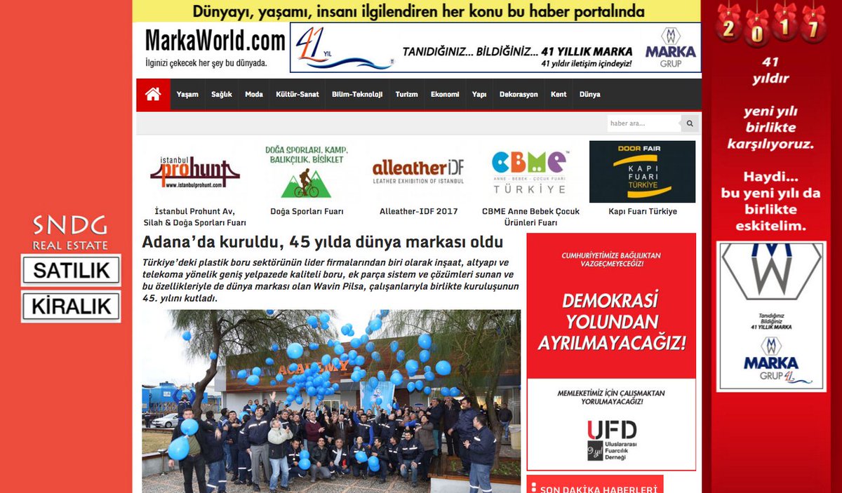 Marka_World's tweet photo. #Adana’da kuruldu, 45 yılda dünya markası oldu... #WavinPilsa
https://t.co/zke7qu6Gr6
@WavinPilsa https://t.co/t2Q0Hw6oXN