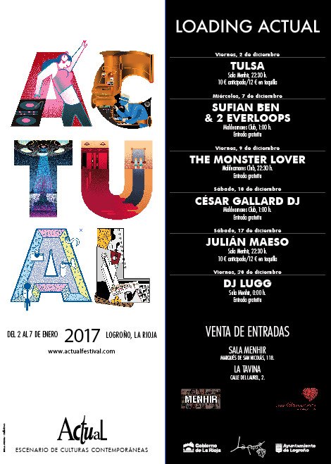 Que mejor plan para este viernes que cerrar #LoadinActual bailarrr como locos con <a href="/LuggDj/">lugg dj</a> y tomar una buena copa en <a href="/menhirbarcopas/">menhir bar de copas</a> OLEE