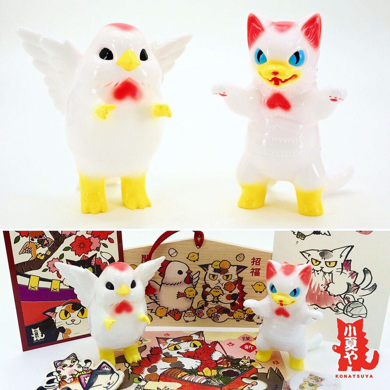 小夏屋　ウルトラニャン　招き化け猫　又之助　縁起物百貨店　1/5限定ソフビ 小夏屋 ウルトラニャン 招き化け猫 又之助 縁起物百貨店 1/5限定
