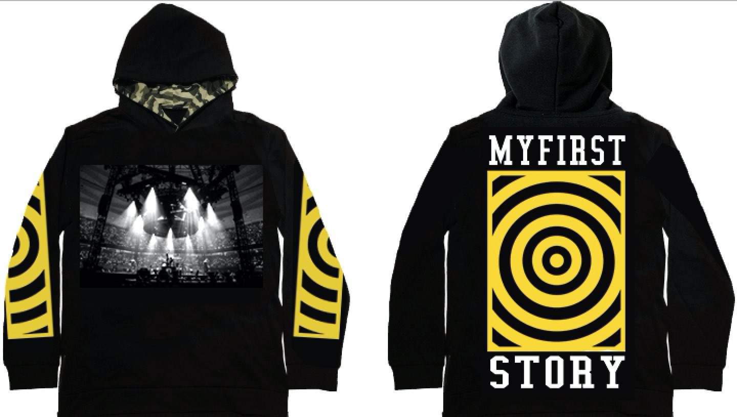 MY FIRST STORY　マイファス　限定フルジップパーカー マイファスパーカー MY FIRST STORY マイファス 限定フルジップ