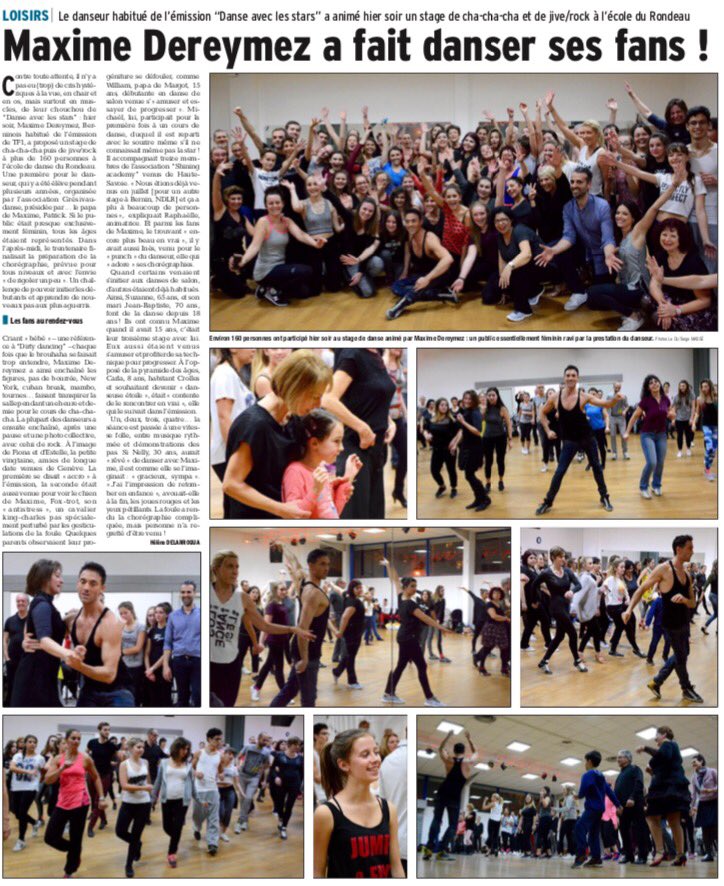 maximedereymez's tweet photo. Merci le @ledauphine pr cet article! 
Merci aux stagiaires et à trés bientôt! #stage #grenoble #presse #ecolededabsedurondeau #workshop https://t.co/9KDJaXq60a