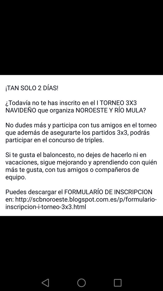 Basket_NOROESTE's tweet photo. ¡TAN SOLO 2 DÍAS! https://t.co/VNqLAOk93x