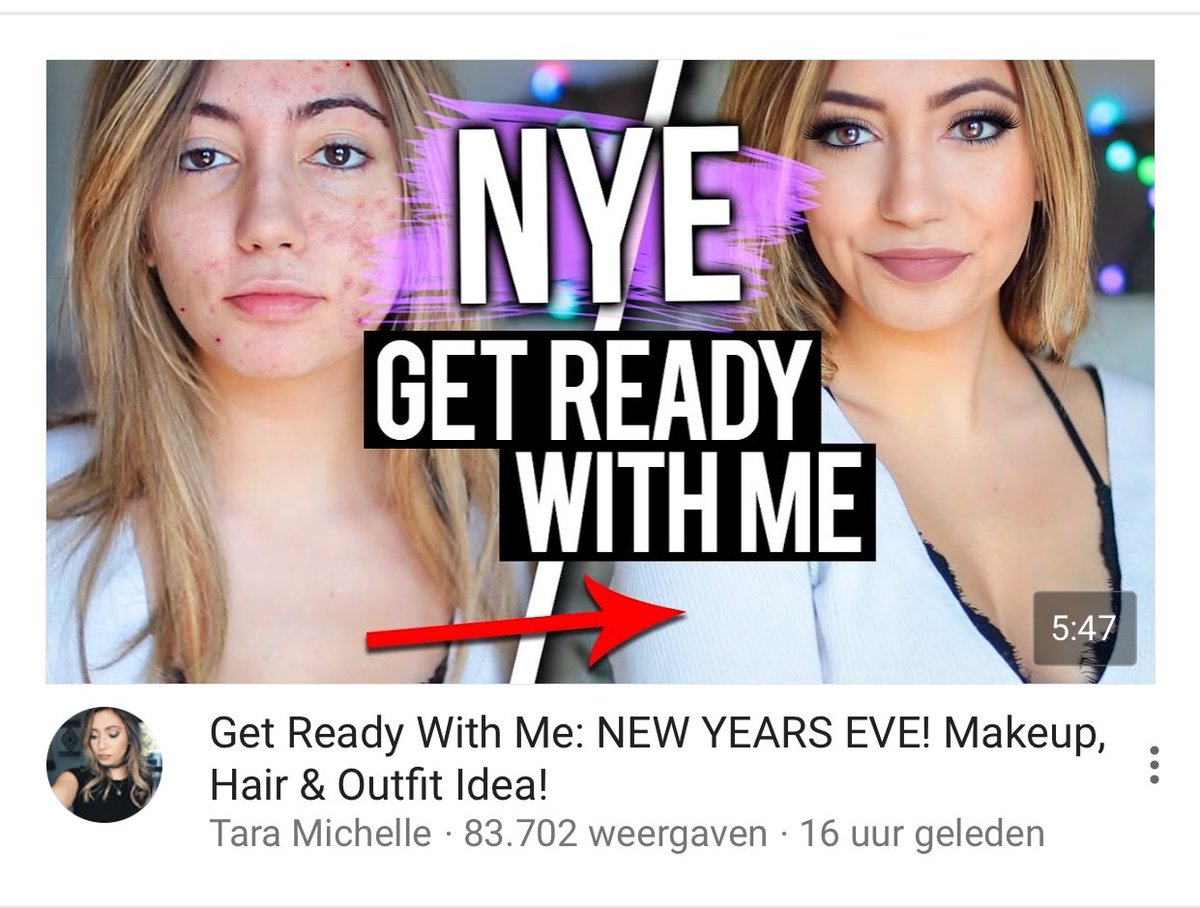 slaymckeen's tweet photo. @taramassicotte i get clickbait but c'mon, editing acne on your face??? just lost a subscriber 👍🏼 https://t.co/HC70kV7HZw