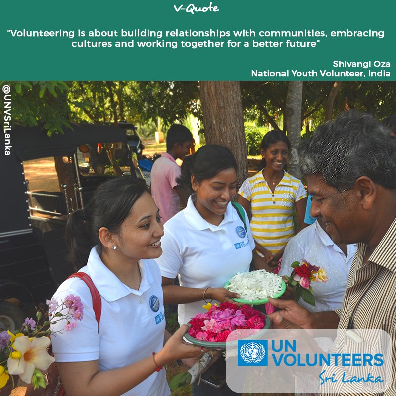 UNVSriLanka's tweet photo. Here's this Wednesday's #VQuote from National Volunteer Shivangi
@UNV_India @UNDP_India https://t.co/l3pH59JxRf