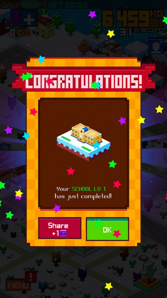27Toth's tweet image. My School Level 1 has just completed! #CenturyCity #addicted  itunes.apple.com/us/app/id95568…