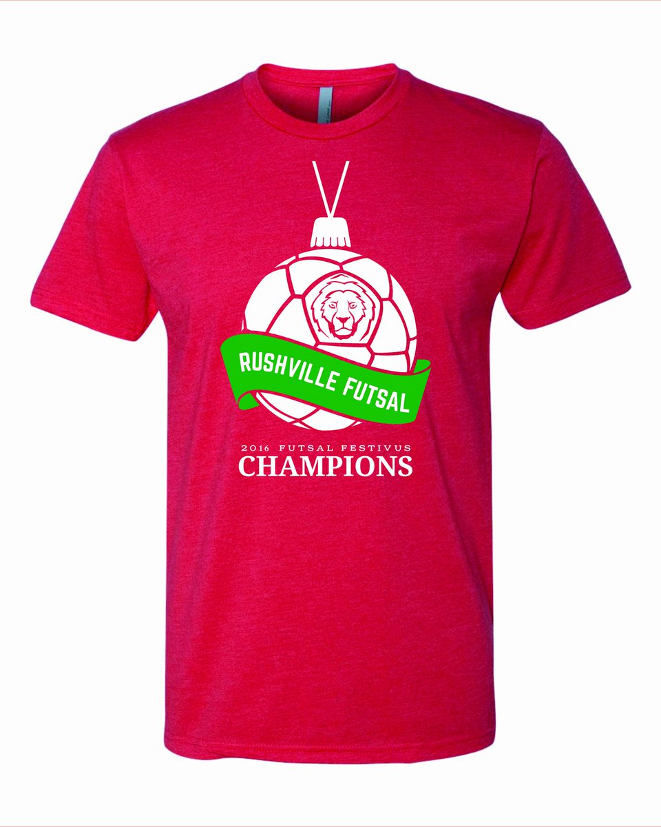 The champions of this year's Futsal Festivus will win these t-shirts