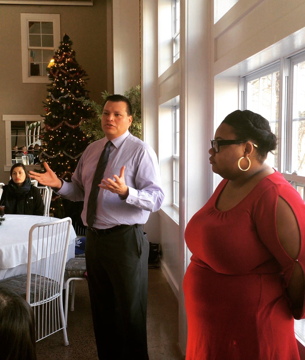 NACSWNY's tweet photo. NACS executive director Michael Martin greets guests at SOLE event in Lockport. .@TheBuffaloNews https://t.co/pcW1iFcnIv