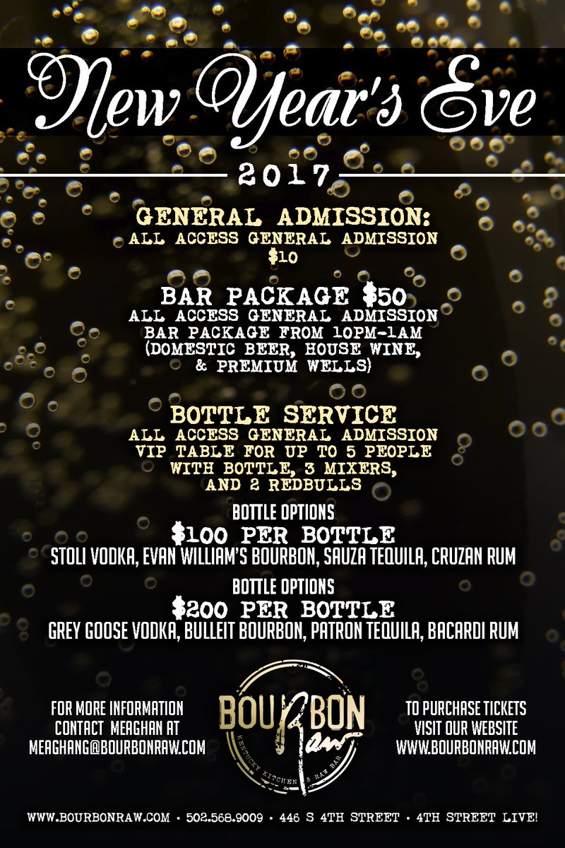 3 days and counting! I have some special offers aside from our packages and bottle specials! Meaghan 502-568-9009 or meaghang@bourbonraw.com