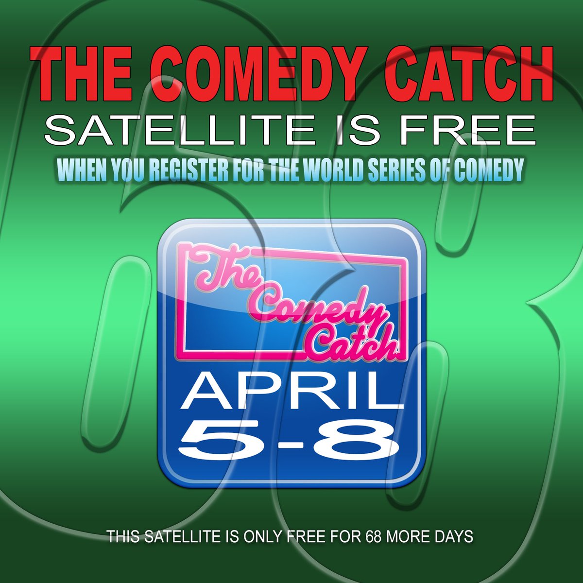 WSOCFestival's tweet photo. Only 68 days left to register for The Comedy Catch Satellite for FREE! #WSOC #TheComedyCatch #Chattanooga https://t.co/dOPuga089B https://t.co/Y1b0pAoJbP