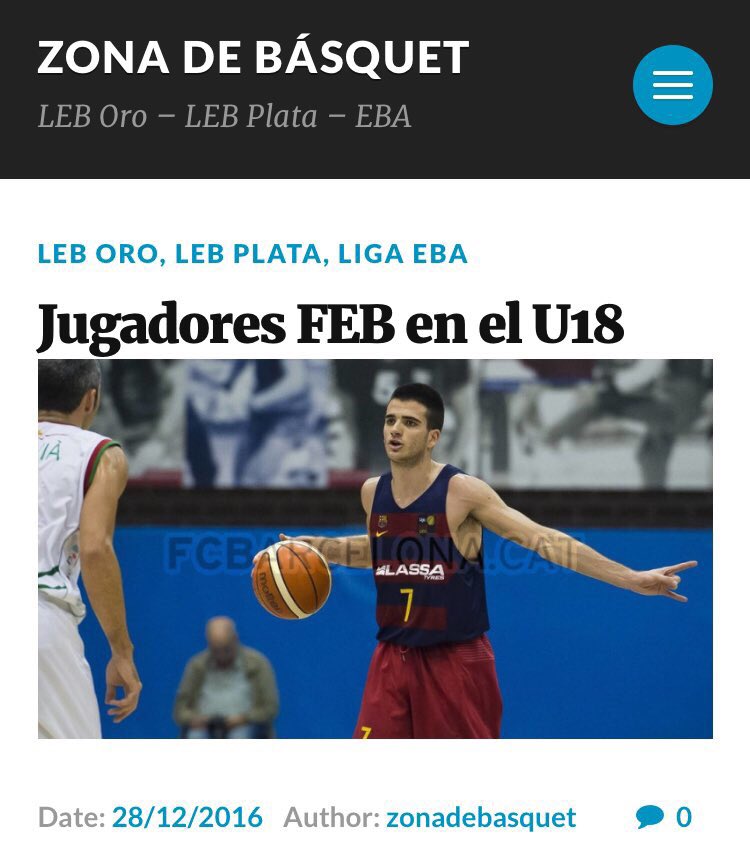 zonadebasquet's tweet photo. Destacan cada jornada en Liga Eba y disfrutaron de la experiencia del Europeo U18. Ellos son
https://t.co/h8JCPh8HDx https://t.co/PSaqKhCzLf