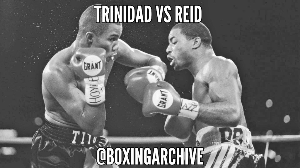 BoxingArchive's tweet image. Felix Trinidad defeats David Reid by unanimous decision for the WBA light middleweight title #boxing
