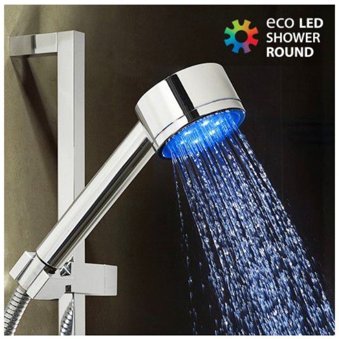 Der Eco LED Duschkopf ändert seine Farbe je nach Wassertemperatur und bringt damit Spaß in Ihre Dusche.
Hier kaufen: shoppenda.de/de/armaturen-h…