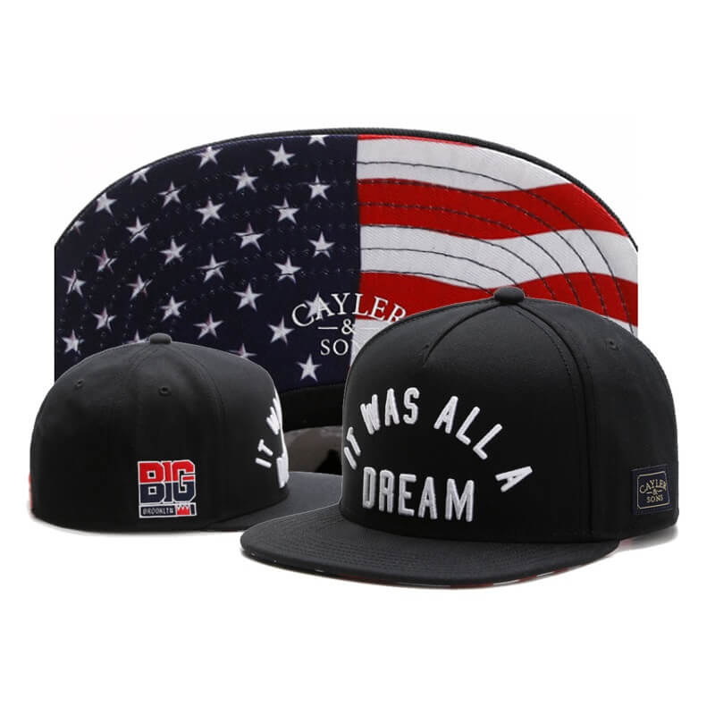 CapHeavenStore's tweet image. Cayler Sons It Was All A Dream Black US Flag Snapback Cap - capheaven.co/shop/cayler-so…