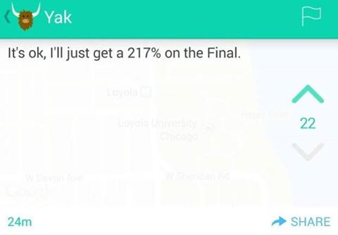 hey_student's tweet photo. And you can always make it up at the end of the semester https://t.co/knQbBGqRjX
