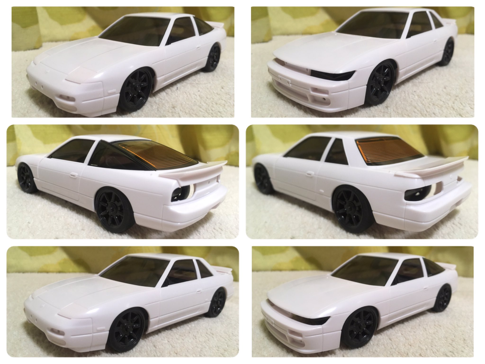 ★ミニッツ AWD 180sx 後期仕様　パーツ多数付 AE86 シルビア ☆ミニッツ AWD 180sx 後期仕様 パーツ多数付 AE86 シルビア