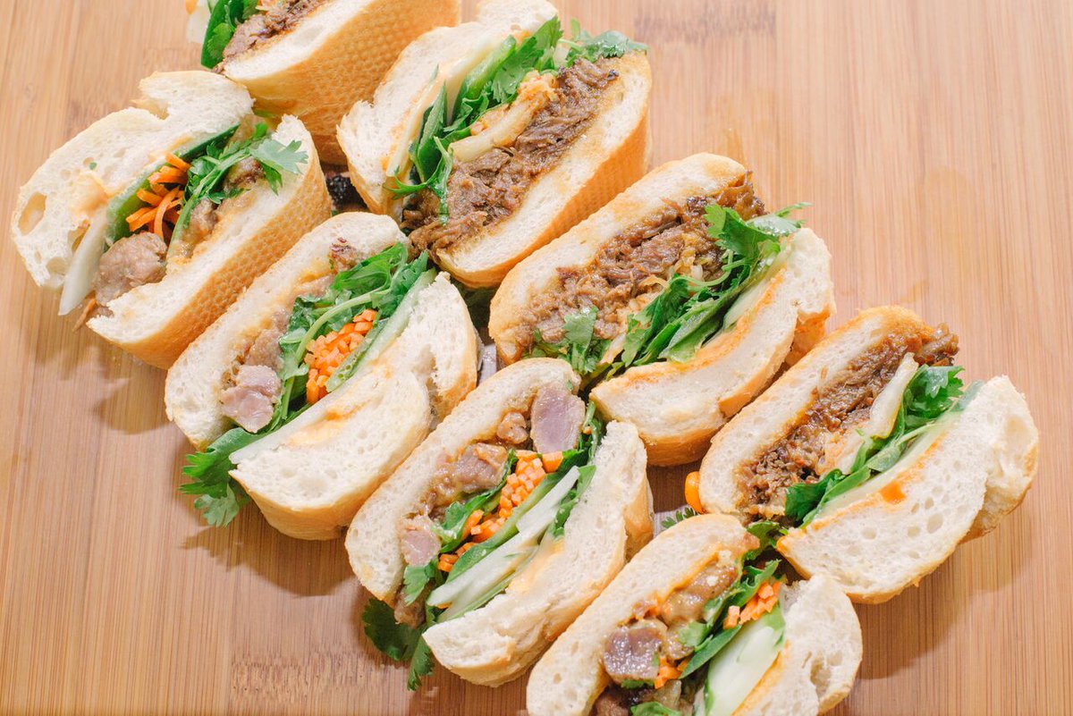 Collect the set. #eatatCO #savannah #savannahga #visitsavannah #banhmi #lunch #lunchtime #Sandwich