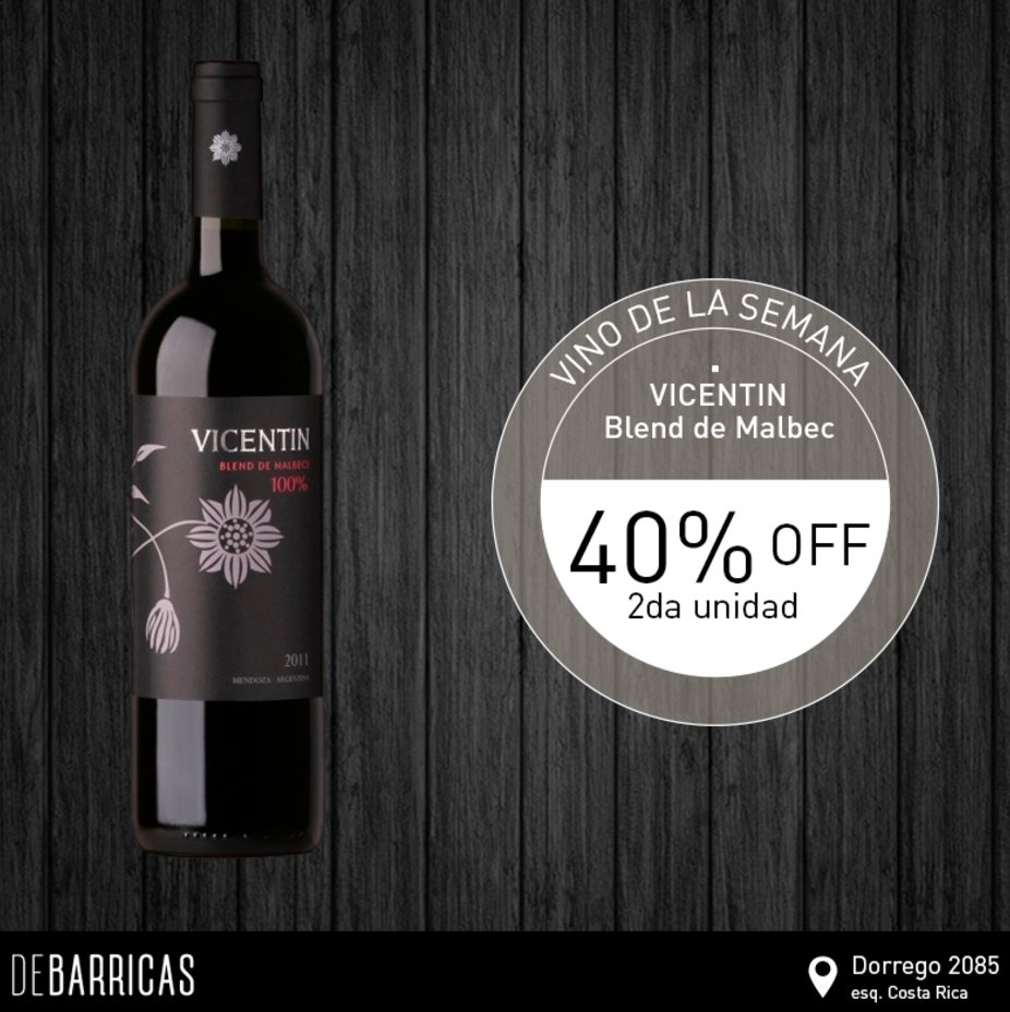 Encuadrados's tweet photo. ¡Pasá por @DeBarricas para degustar el #VinoDeLaSemana! https://t.co/OahnX75yB9