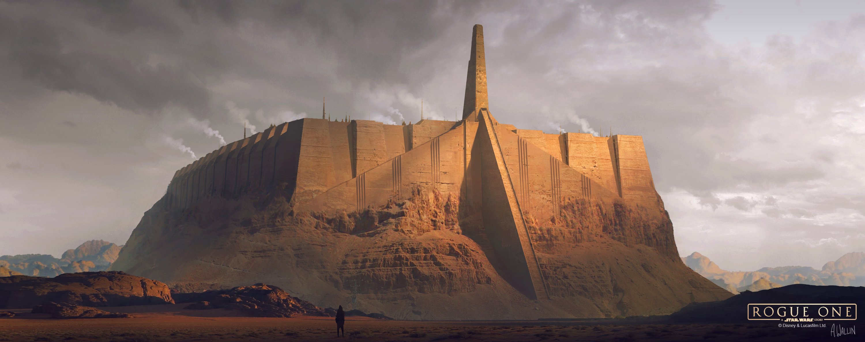 Andree Wallin More Rogue One Concept Art Jedha City Seen From Afar Starwars Rogueone T Co Sgjn76z6uw Twitter