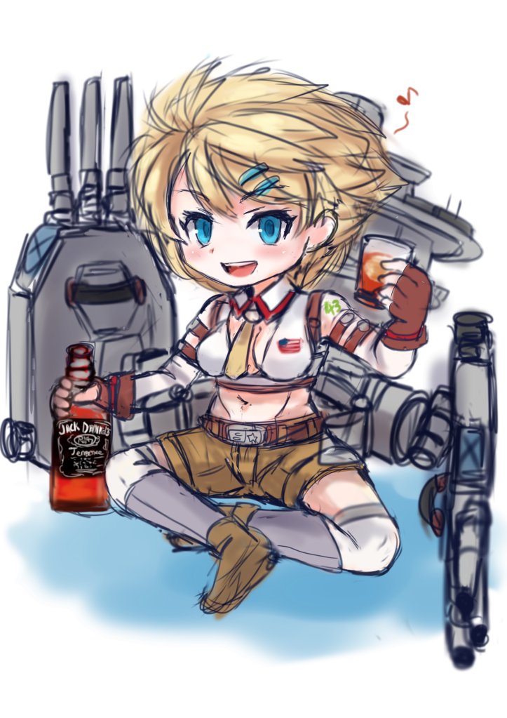 こんばんは、企画初参加です! お題はこの前の建造イベントで来ていただいたテネシーさんです!お酒を持たせたくなる癖でテネシーということで名物ジャックダニエルを持たせてみました。 ロックでいただきたいですね!
#戦艦少女版深夜の真剣60分一本勝負 #戦艦少女 