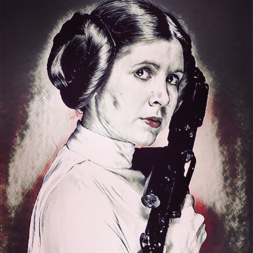 ptsiotsikas's tweet photo. R.I.P Carrie Fisher our Princess of the stars ✨#CarrieFisher https://t.co/19FHeSx0jZ