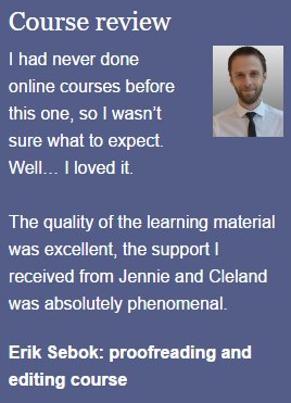 Copywriting_CMP's tweet photo. Read plenty more #online #proofreading course #reviews, here: https://t.co/BOozHKus6b β¦ #home_study #distance_learning https://t.co/yd2hhKgGTL