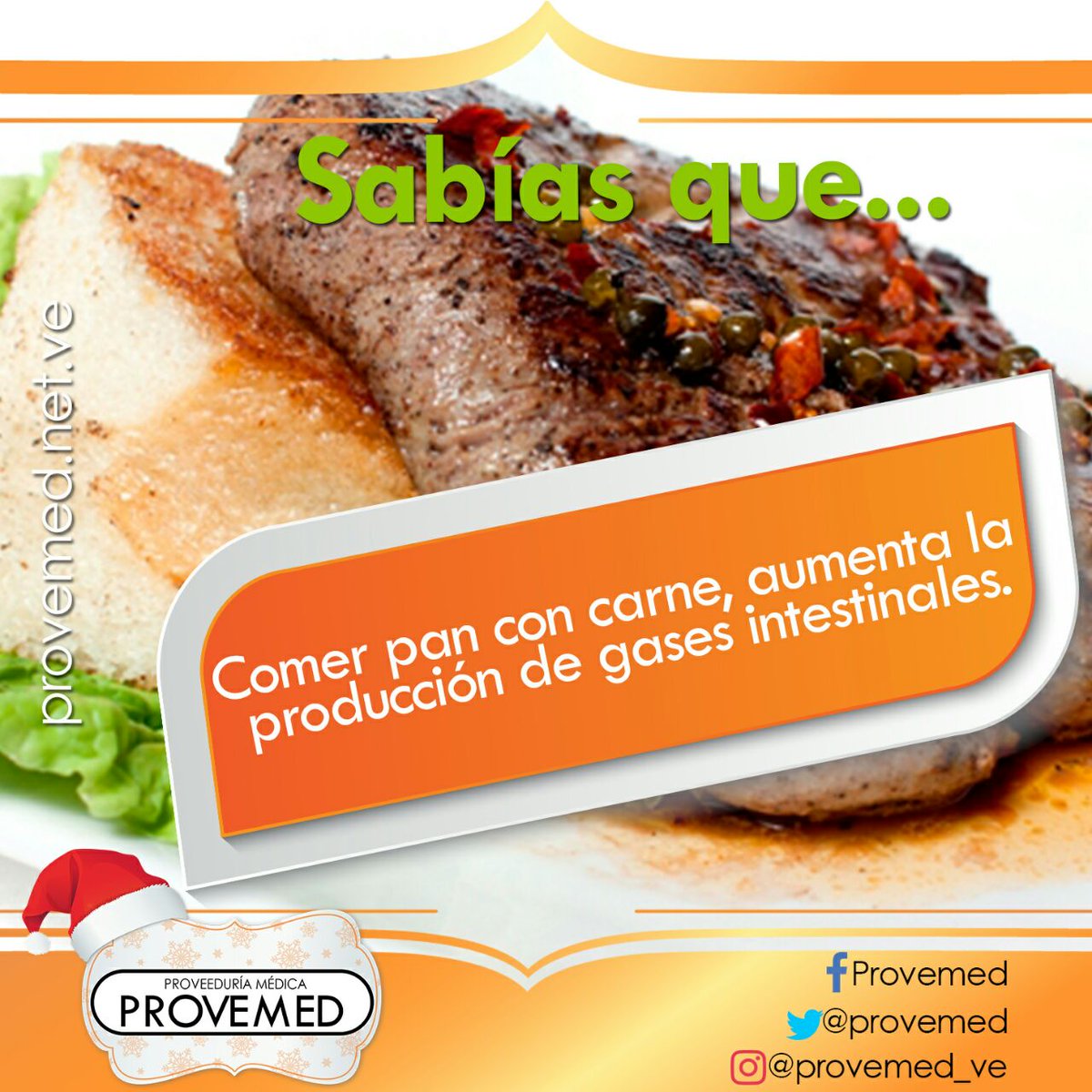 provemed's tweet photo. Si quieres evitar los gases, evita esta combinación en tus comidas #SabíasQue #Provemed https://t.co/4WNwn3xdvv