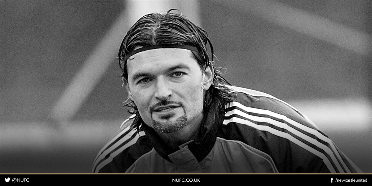 NUFC's tweet photo. One year ago today, former goalkeeper Pavel Srníček tragically passed away. Our thoughts are with Pavel's family. https://t.co/qw19uoq2dC