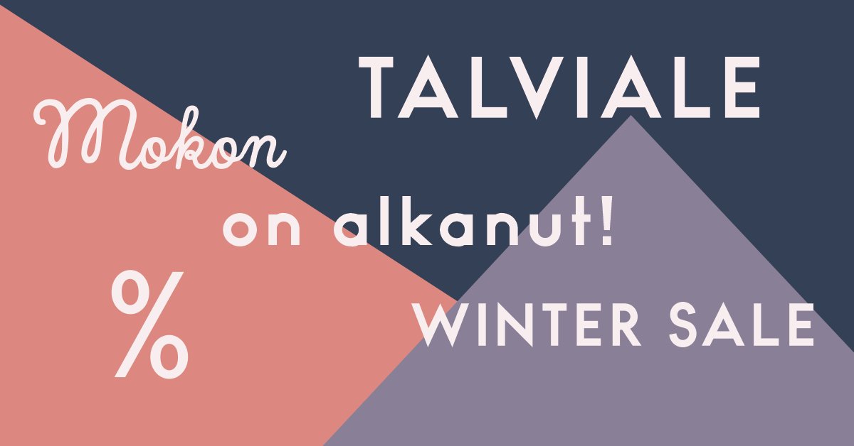 MokoMarket's tweet photo. #Wintersale has started in Moko Market stores &amp; webshop: https://t.co/vgx1wPTyFb https://t.co/gXbVpAh9uV