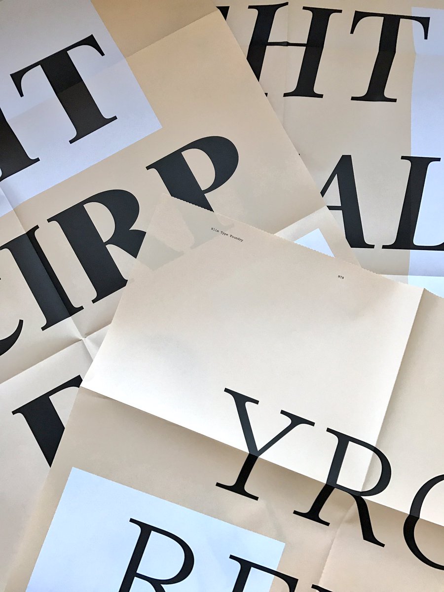jimschachterle's tweet photo. Lovely type specimen from @klimtypefoundry. #financier #altgroup https://t.co/AvwVVPSy9S