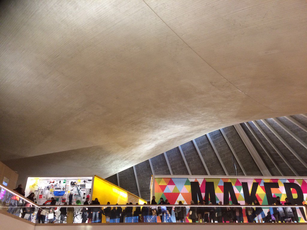 a_zeroarchitect's tweet image. Design museum ... first impressions are good!