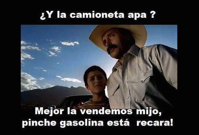 _arturoamador's tweet photo. El gasolinazo... #OjaláFueraBroma https://t.co/QfzaiLjZpC